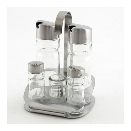 porta olio/sale ilsa 1250000 in acciaio inossidabile