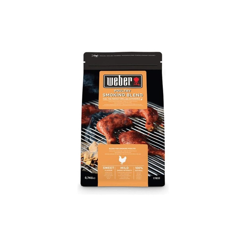 miscela chips weber 17833 woodchips per carne di pollame