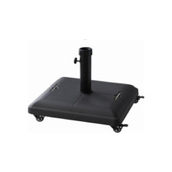 base ombrellone amicasa nth37 con ruote 37kg policarbonato nero [0730503]