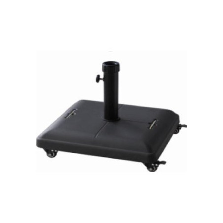 base ombrellone amicasa nth37 con ruote 37kg policarbonato nero [0730503]