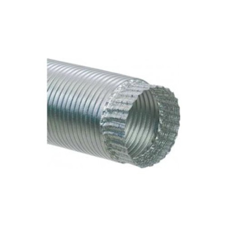 tubo idro bric alluminio flessibile lucido 14/10 cm d.8 0053na