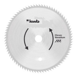 lama kwb per sega circolare d. 160 mm 100 dt in acciaio cromo vanadio