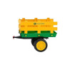 rimorchio giocattolo john deere - verde, giallo - peg perego