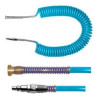 Tubo spirale pu 5/ 8 baionetta/rapido m 12,00 [spiralflex ]