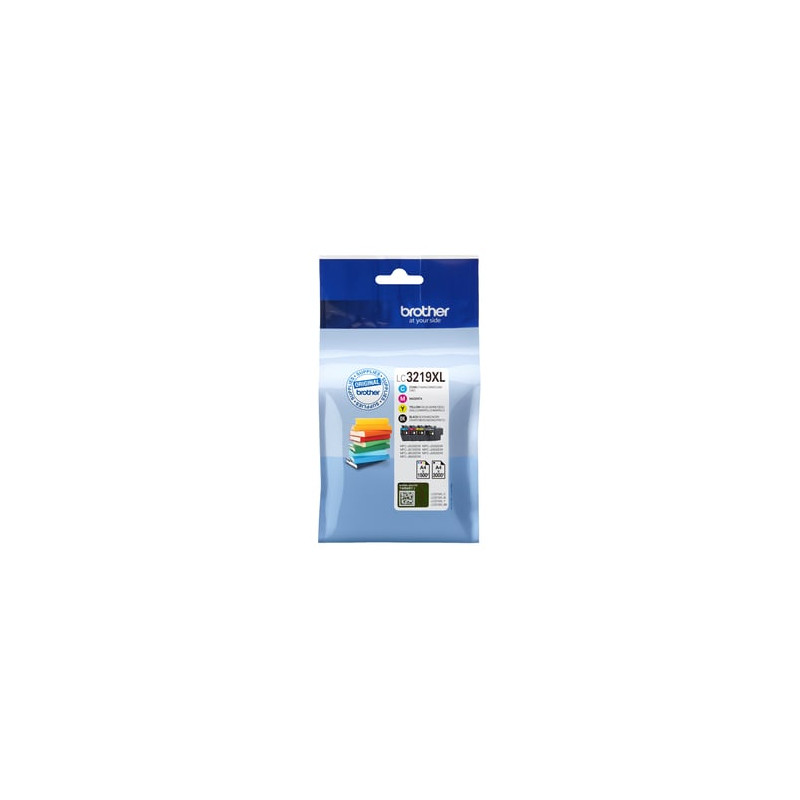 cartuccia brother lc-3219 xl value pack multicolore [lc3219xlvaldr]