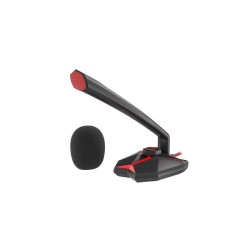 microfono natec genesis radium 200 nero/rosso [ngm-1392]