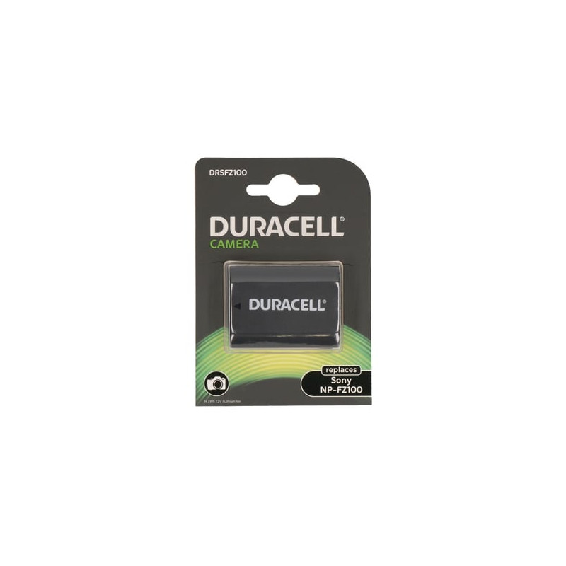batteria duracell li-ion 2040mah per sony np-fz100 [drsfz100]