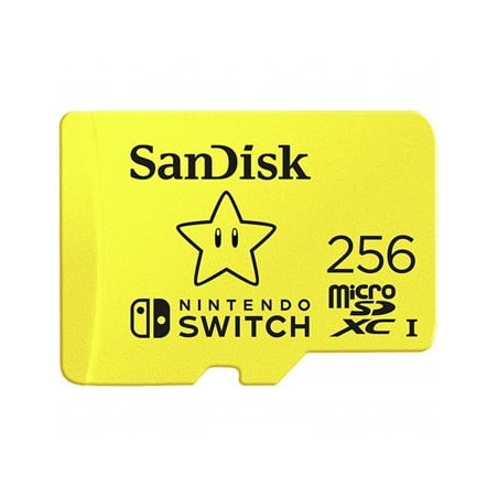 256gb scheda sandisk microsdxc 100mb nintendo [sdsqxao-256g-gnczn]