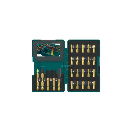 set punte makita torsion bitset 26 pezzi [b-49921]