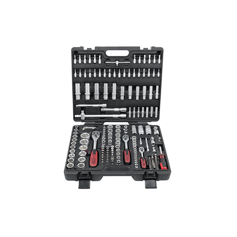 set chiavi a bussola ks tools 1/4 +3/8 +1/2 179-pezzi [917.0779kp]