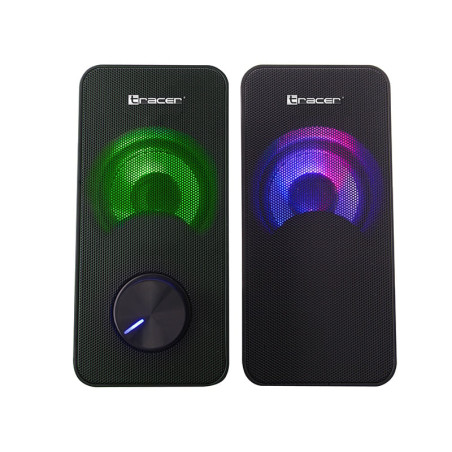 altoparlanti tracer loop rgb usb nero [traglo46366]