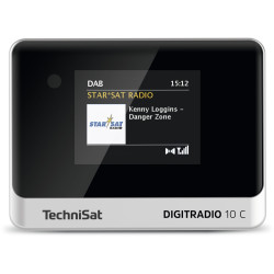 radio technisat digitradio 10 c nero/argento [0000/3945]