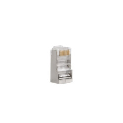 cavo di collegamento lanberg plug rj-45 cat.6 (100 pezzi) [pls-6000ez]