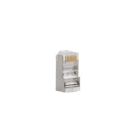 cavo di collegamento lanberg plug rj-45 cat.6 (100 pezzi) [pls-6000ez]