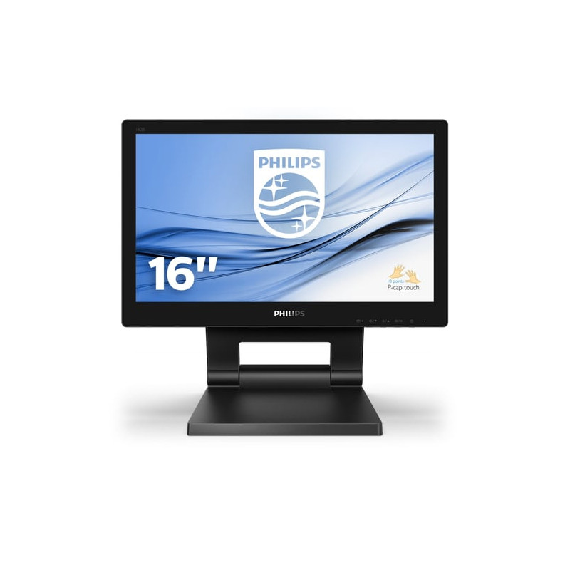 monitor led 15,6" philips 162b9t/00 hd ready 1366x768p classe
