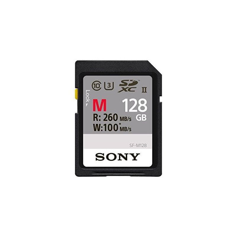 128gb scheda sdxc sony m tough series uhs-ii class 10 u3 v60