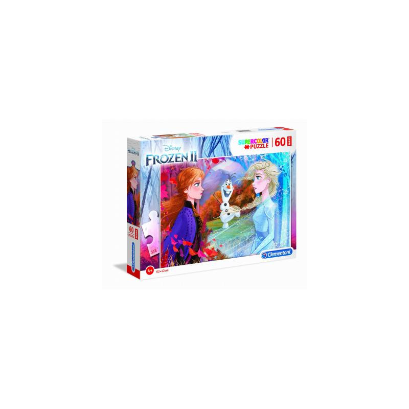 puzzle 60pezzi maxi super color frozen 2 [wzclet0uc026452]