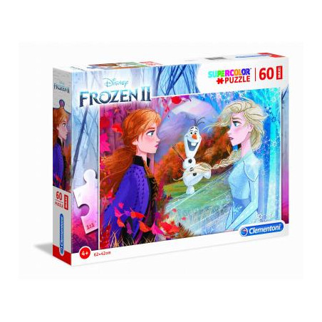 puzzle 60pezzi maxi super color frozen 2 [wzclet0uc026452]