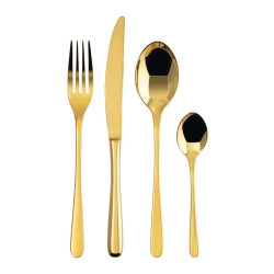 set posate sambonet taste 24 pz. oro [52553g81]