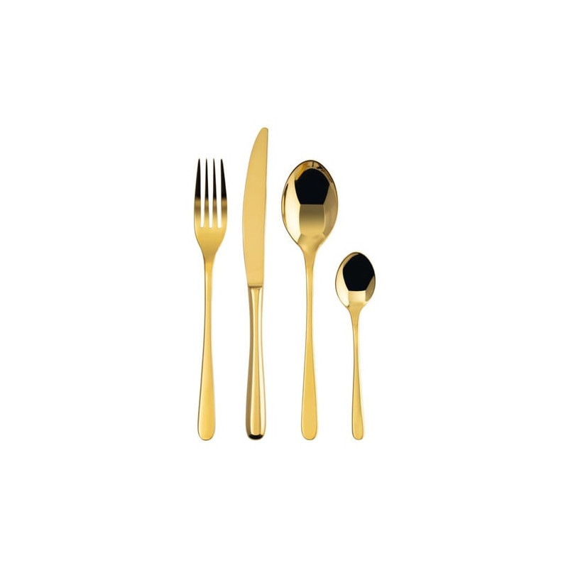 set posate sambonet taste 24 pz. oro [52553g81]