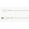 cavo belkin ric./sinc. lightning 1m, rivestito, cert. mfi, bianco