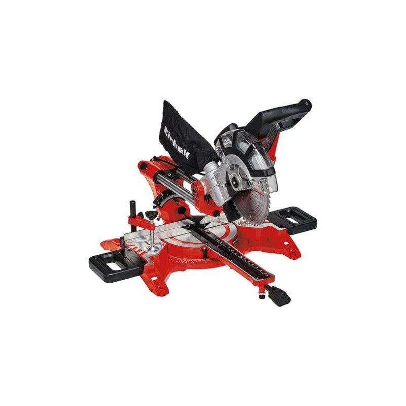 troncatrice einhell tc-sm 2131/1 per tagli obliqui 1500w 210mm