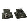 estensore kvm lindy usb 2.0 av transmitter & receiver cat.5 extender,