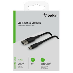 cavo belkin micro-usb 1m nero [cab007bt1mbk]