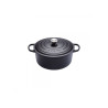 casseruola le creuset signature rotonda 20 cm nero [21177200000430]