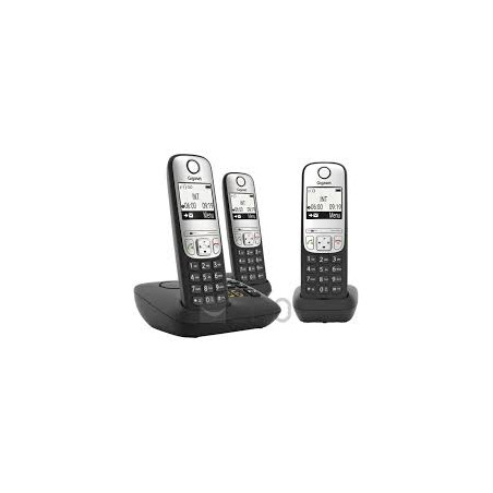 telefoni cordless gigaset a690 a trio nero lingua tedesca [l36852-h2830-b111]