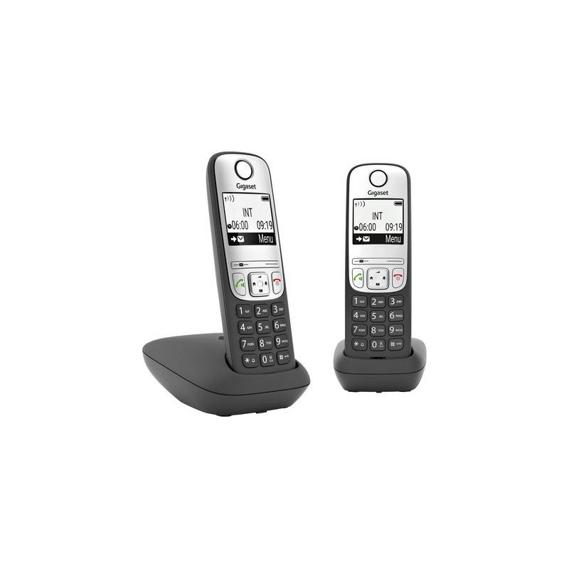 telefono cordless gigaset a690 duo nero [l36852-h2810-b101]
