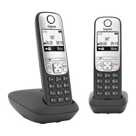 telefono cordless gigaset a690 duo nero [l36852-h2810-b101]
