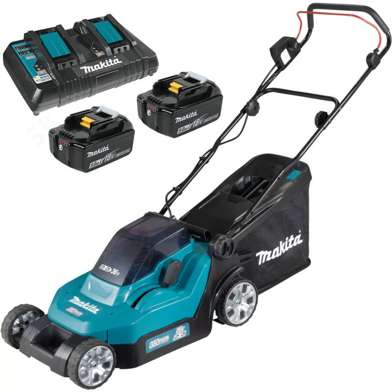 rasaerba a batteria makita dlm382pt2