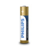 batterie philips premium alkaline aaa x4 [azphiub3lr03m4b]