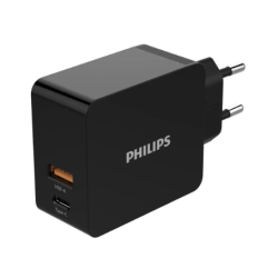 caricabatterie usb philips high power dual usb cha rger 1 usb-a
