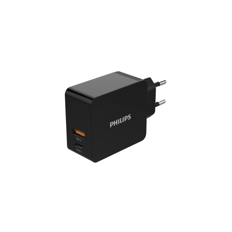 caricabatterie usb philips high power dual usb cha rger 1 usb-a