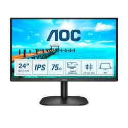 monitor led 24" aoc 24b2xda full hd 1920x1080p 4ms classe e