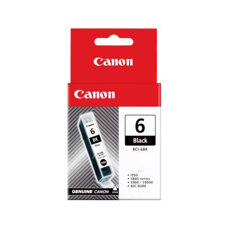 cartuccia canon bci-6bk nero [4705a002aa]