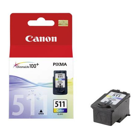 cartuccia canon cl-511 link jet colore (x) colori chromalife