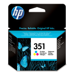 cartuccia hp 351 colore ciano/magenta/giallo 3.5 ml [cb337ee]