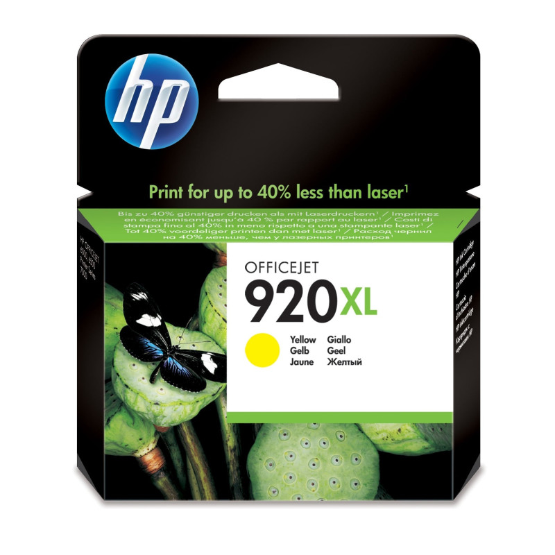 cartuccia hp 920xl giallo 6 ml [cd974ae]
