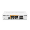 switch mikrotik cloud router crs112-8p-4s-in 8x gigabit