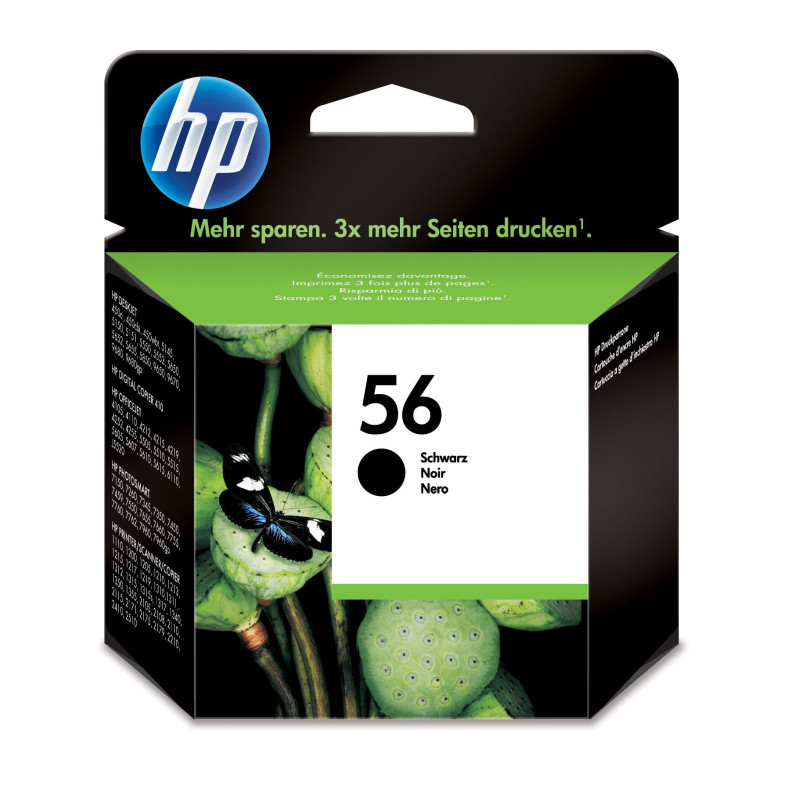 cartuccia hp 56 19ml nero [c6656ae]