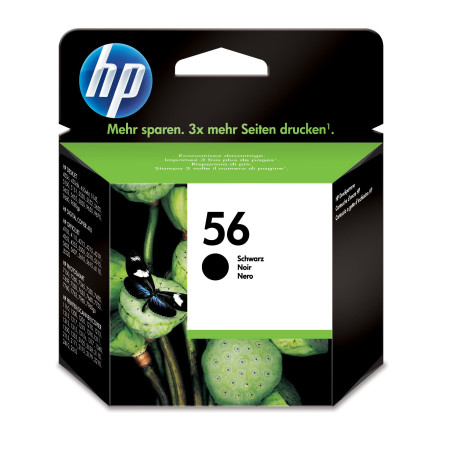 cartuccia hp 56 19ml nero [c6656ae]