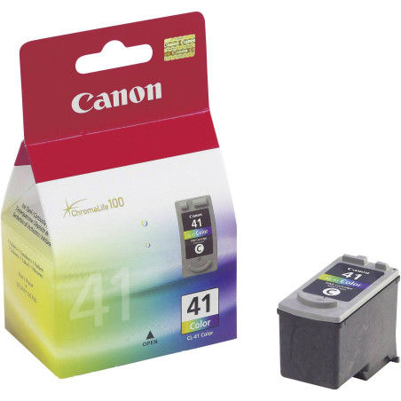 cartuccia canon cl-41 a colori chromalife 100 con testina [0617b001]