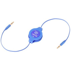 cavo jack retrak 3.5mm per mp3 blu [eucable35bu]
