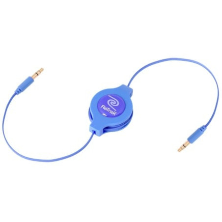 cavo jack retrak 3.5mm per mp3 blu [eucable35bu]
