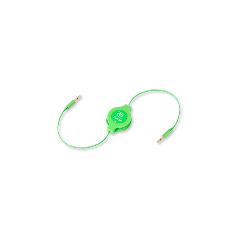 cavo jack retrak 3.5mm per mp3 verde [eucable35gn]