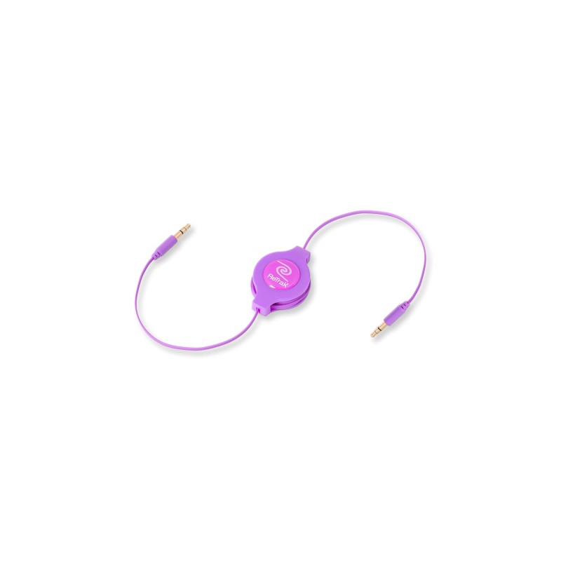 cavo jack retrak 3.5mm per mp3 viola [eucable35rl]