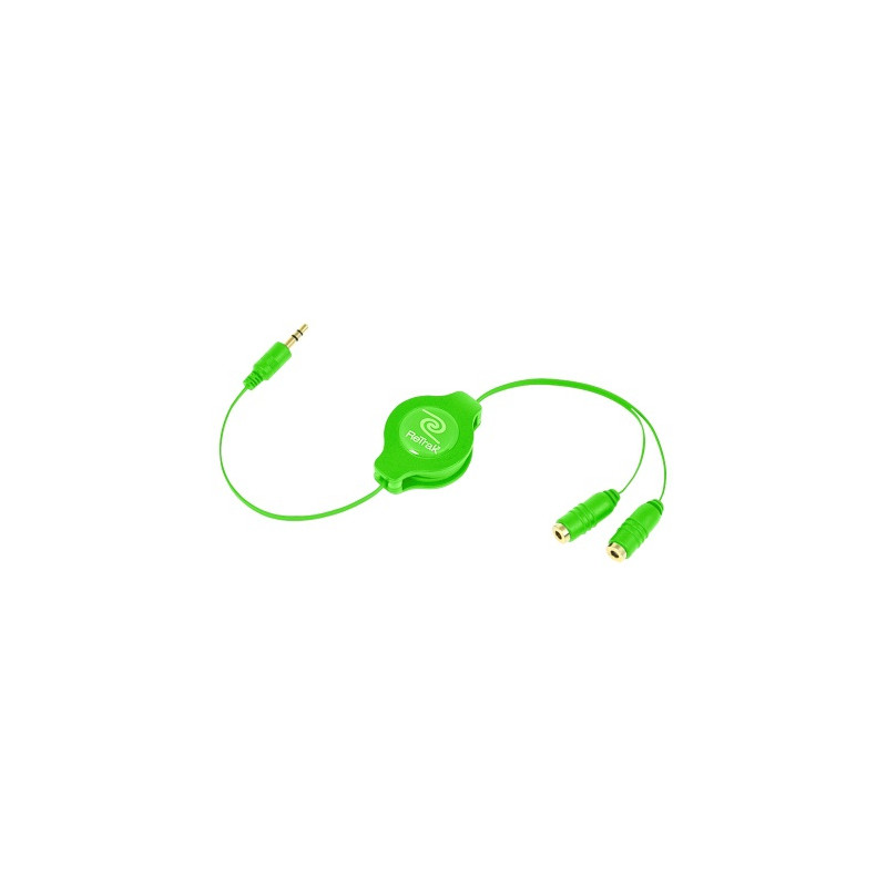 cavo jack retrak splitter verde [eucablesplgn]